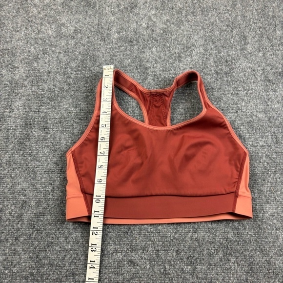 ATHLETA Women’s Brown Hustle Supersonic Sports Bra size: 34 B/C - Picture 5 of 6